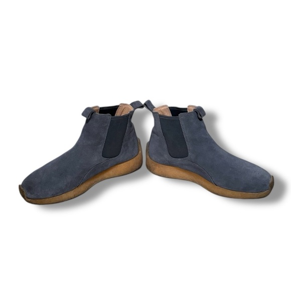 Kith x Ronnie Fieg for Clarks Season 2 Radlett in Asteroid Blue Suede Leather main image 5